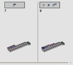 LEGO 76454 instructions page 9 – build guide