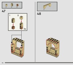 LEGO 76454 instructions page 44 – build guide