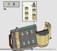 LEGO 76454 instructions page 69 – build guide