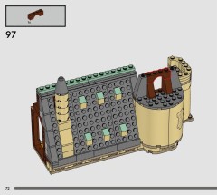 LEGO 76454 instructions page 72 – build guide