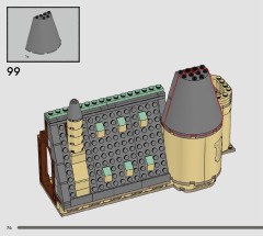 LEGO 76454 instructions page 74 – build guide
