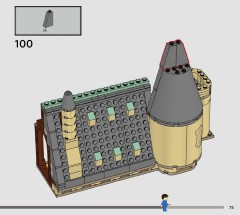 LEGO 76454 instructions page 75 – build guide