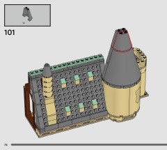 LEGO 76454 instructions page 76 – build guide