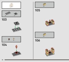 LEGO 76454 instructions page 78 – build guide