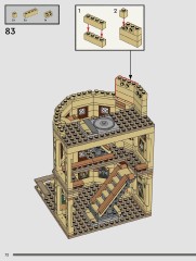 LEGO 76454 instructions page 72 – build guide