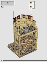 LEGO 76454 instructions page 82 – build guide