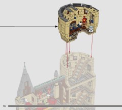 LEGO 76454 instructions page 70 – build guide
