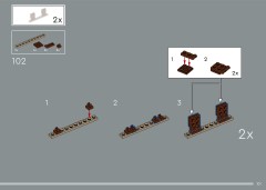 LEGO 76457 instructions page 101 – build guide