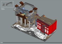 LEGO 76457 instructions page 104 – build guide
