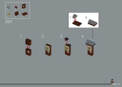 LEGO 76457 instructions page 197 – build guide