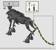 LEGO 76458 instructions page 35 – build guide