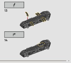 LEGO 76458 instructions page 9 – build guide