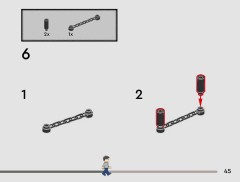LEGO 76459 instructions page 45 – build guide