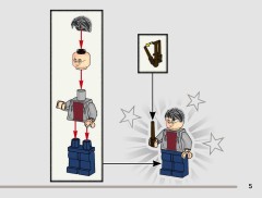 LEGO 76459 instructions page 5 – build guide