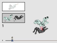 LEGO 76459 instructions page 8 – build guide