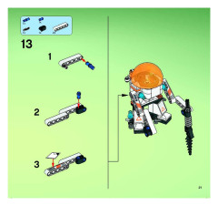 LEGO 7646 instructions page 21 – build guide