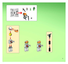 LEGO 7646 instructions page 3 – build guide