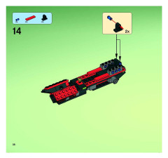 LEGO 7646 instructions page 38 – build guide