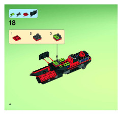 LEGO 7646 instructions page 42 – build guide