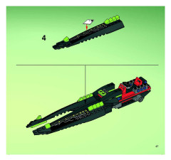 LEGO 7646 instructions page 47 – build guide