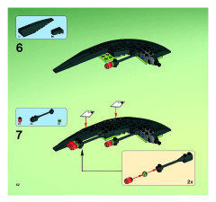 LEGO 7646 instructions page 62 – build guide