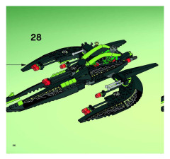 LEGO 7646 instructions page 66 – build guide