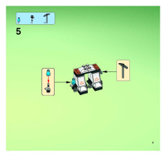 LEGO 7646 instructions page 9 – build guide