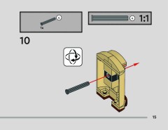 LEGO 76460 instructions page 15 – build guide