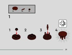 LEGO 76460 instructions page 21 – build guide