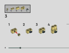 LEGO 76460 instructions page 8 – build guide