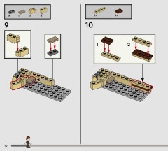 LEGO 76463 instructions page 10 – build guide