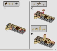 LEGO 76463 instructions page 11 – build guide