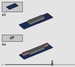 LEGO 76463 instructions page 42 – build guide