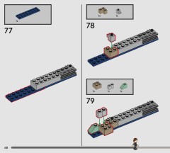LEGO 76463 instructions page 48 – build guide