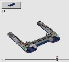 LEGO 76463 instructions page 50 – build guide