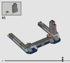 LEGO 76463 instructions page 54 – build guide