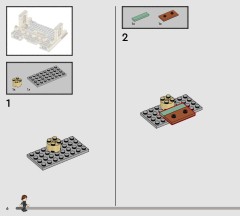 LEGO 76463 instructions page 6 – build guide
