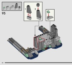 LEGO 76463 instructions page 62 – build guide