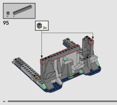 LEGO 76463 instructions page 64 – build guide