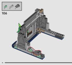LEGO 76463 instructions page 76 – build guide