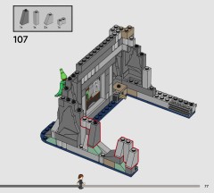LEGO 76463 instructions page 77 – build guide