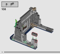 LEGO 76463 instructions page 78 – build guide