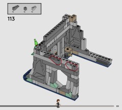 LEGO 76463 instructions page 83 – build guide