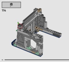 LEGO 76463 instructions page 84 – build guide