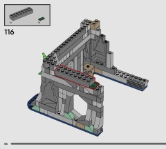 LEGO 76463 instructions page 86 – build guide