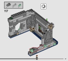 LEGO 76463 instructions page 87 – build guide