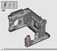LEGO 76463 instructions page 88 – build guide