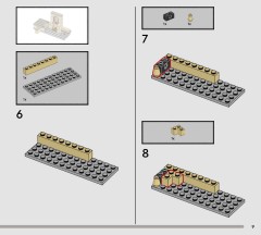LEGO 76463 instructions page 9 – build guide