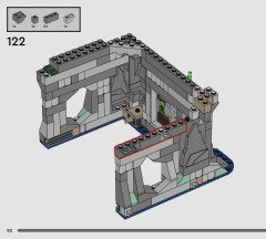 LEGO 76463 instructions page 92 – build guide
