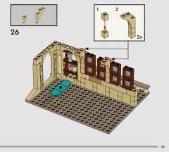 LEGO 76463 instructions page 25 – build guide